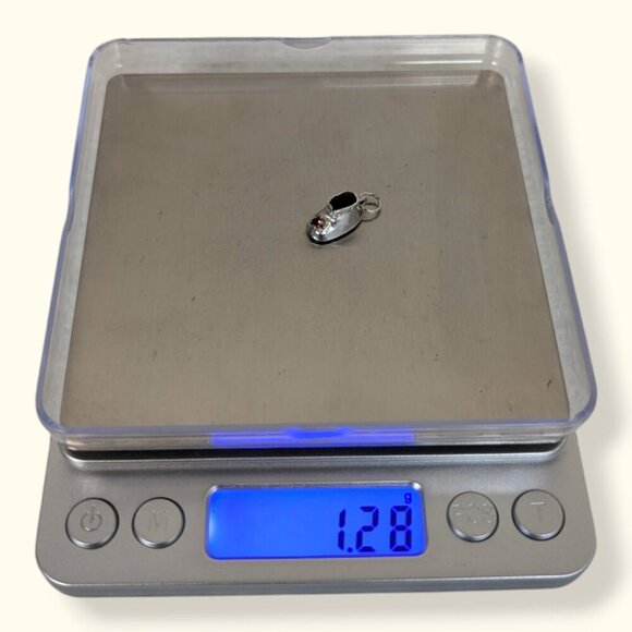 Vintage Sterling Silver Shoe Charm - Picture 5 of 5